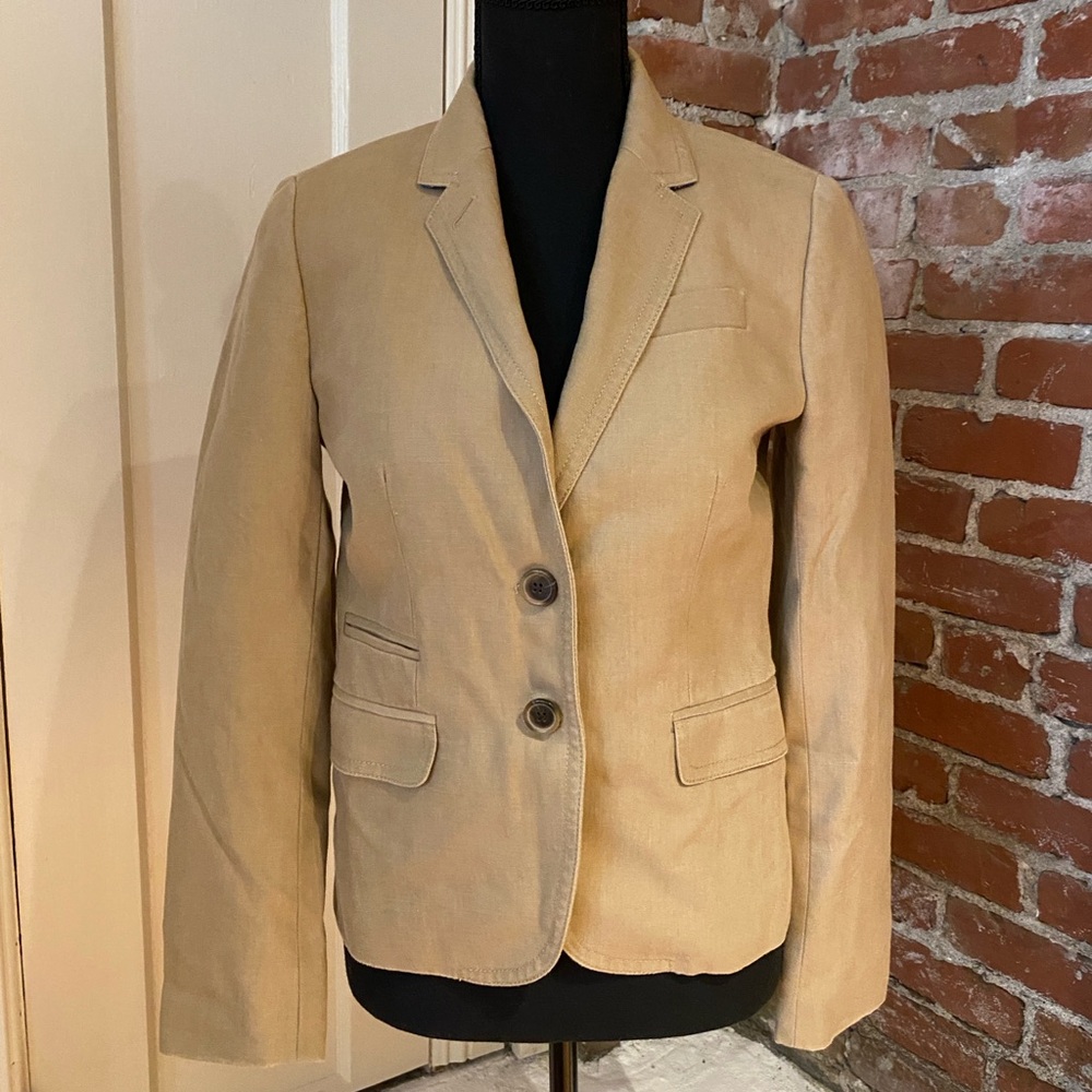 J. Crew Tan Blazer